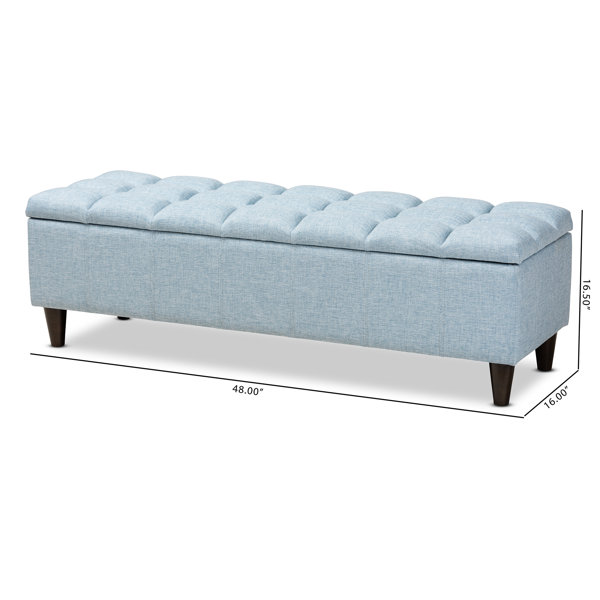 Lark Manor Campanella Upholstered Flip Top Storage Bench & Reviews